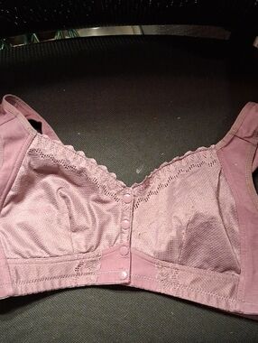 Women's Soft Lace Wireless Bra - Dusty Mauve